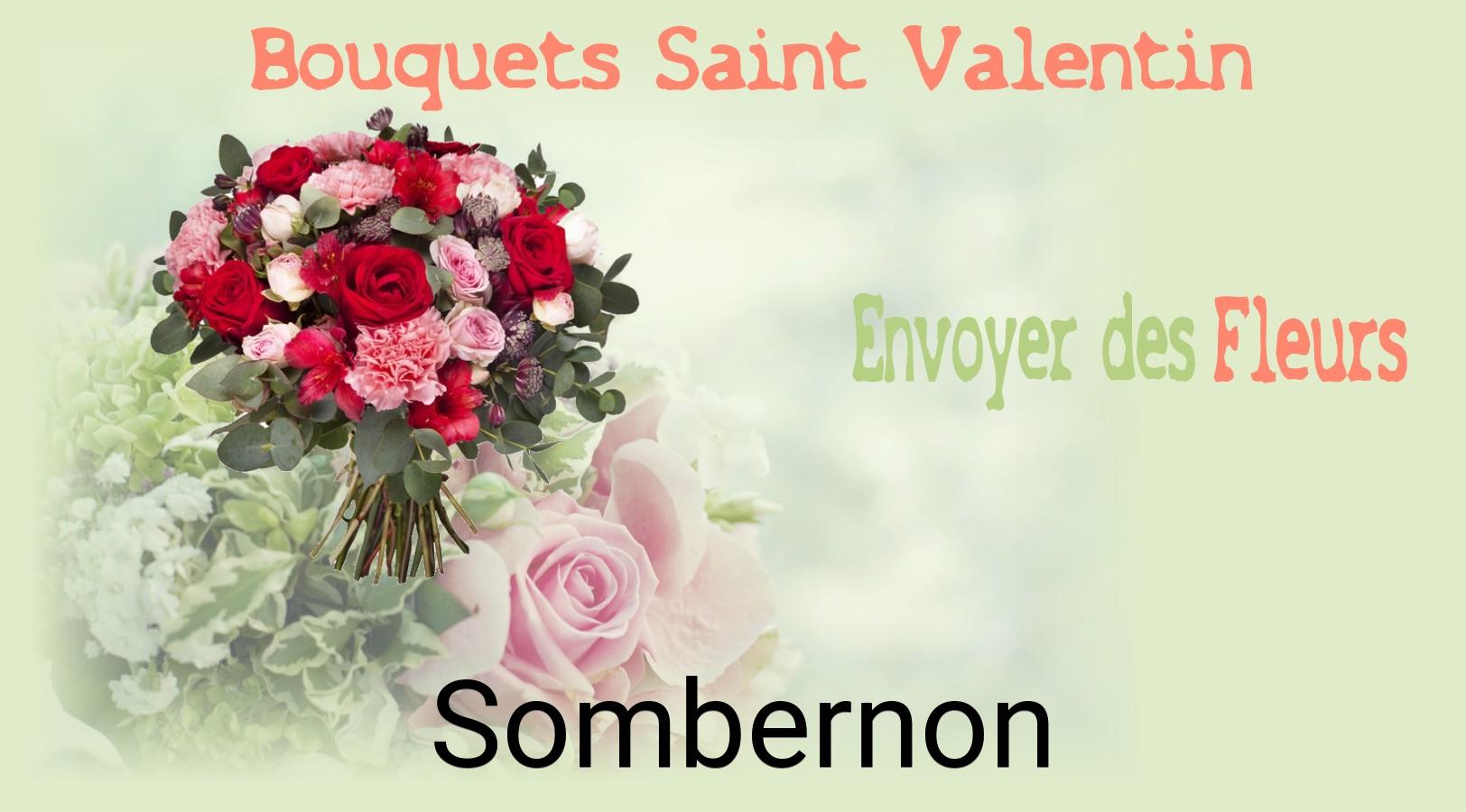 Roses de Saint-Valentin livrées à Sombernon